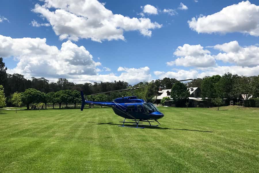 15 Minute Helicopter Scenic Flight Hunter Valley - Cypress Lakes Golf Course and the Pilot’s Commentary