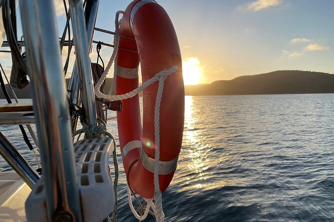 2 1/2 Hr Private Skippered Yacht Charter and Platter on Pittwater - Portuguese Beach stop: swim-in conditions and anchoring near shore