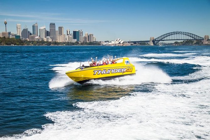 30-Minute Sydney Harbour Jet Boat Ride on Thunder Twist - Where You Start at Circular Quay and What to Bring