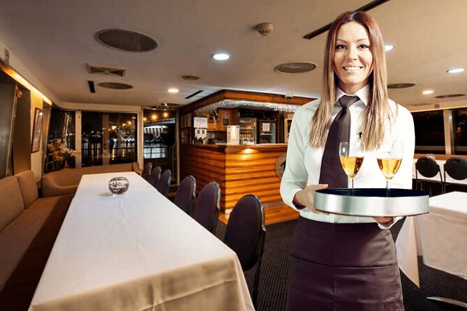 4-hour Vivid Latin Fiesta Dinner Cruise Shared Experience - Drinks and the $82.48 Value Check
