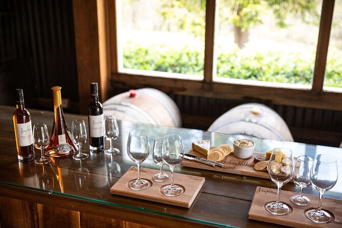 Audrey Wilkinson Vineyard: Fromage and Fortified Wine Experience - Views, Seating, and Small-Group Size: The Comfort Factor