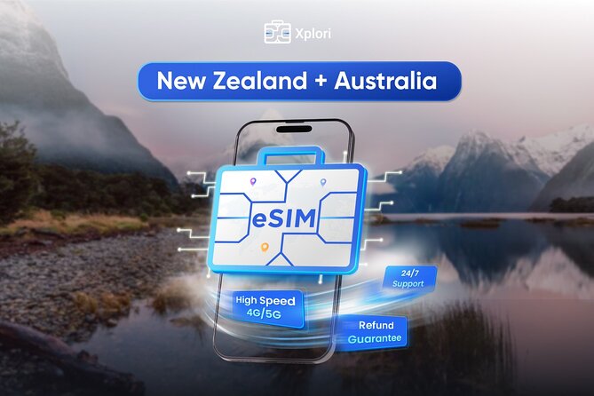 Australia and New Zealand eSIM (3 to 30 days. Up to 45GB) - Key Highlights You’ll Care About