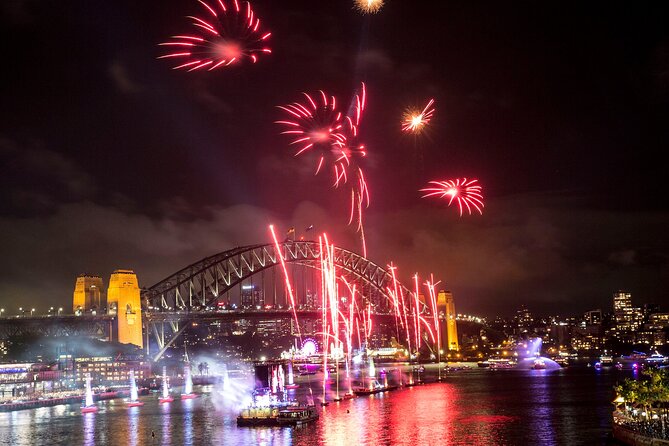 Australia Day Dinner and Fireworks Cruise on Sydney Harbour - DJ party energy and the on-board bar