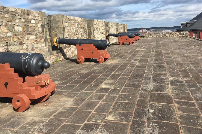 Black Wood Tours: Fortress of Louisbourg Tour - Mira River Provincial Park: salt-and-fresh water and Marion Bridge moments