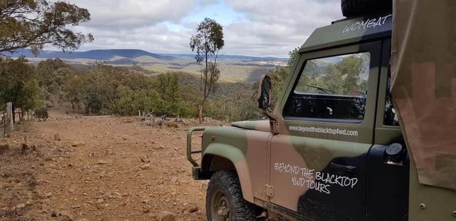 Blue Mountains 3 Hour Army Truck Adventures - Cliff line views and the valley-between moment