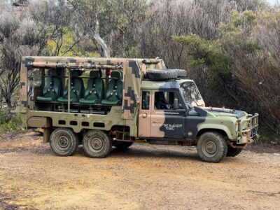 Blue Mountains 90 Minute Army Truck Adventures - The Route Starts Near Echo Point (And The Lookout Is Your Anchor)