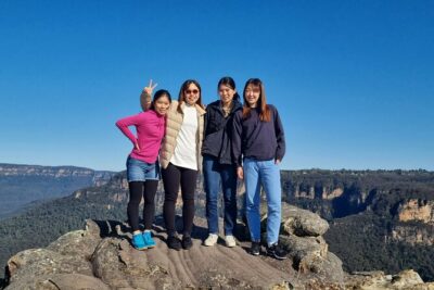 Blue Mountains Day Tour :Wildlife, Waterfall Walk & Three Sisters - Echo Point Lookout and the Three Sisters: where the photos actually come from