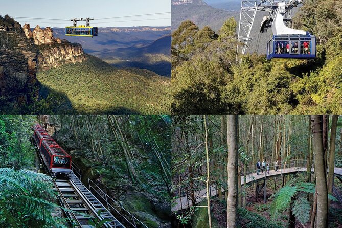 Blue Mountains Small-Group Tour from Sydney with Scenic World,Sydney Zoo & Ferry - Jamison and Megalong Valley Views Plus Blue Mountains Village Time