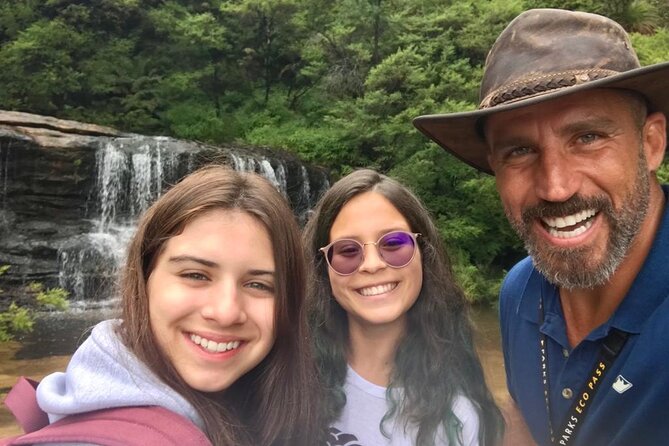Blue Mountains Small Group Tour w/optional Scenic World & Lunch - Wentworth Falls: the 187-meter waterfall moment and your walk-or-rest choice