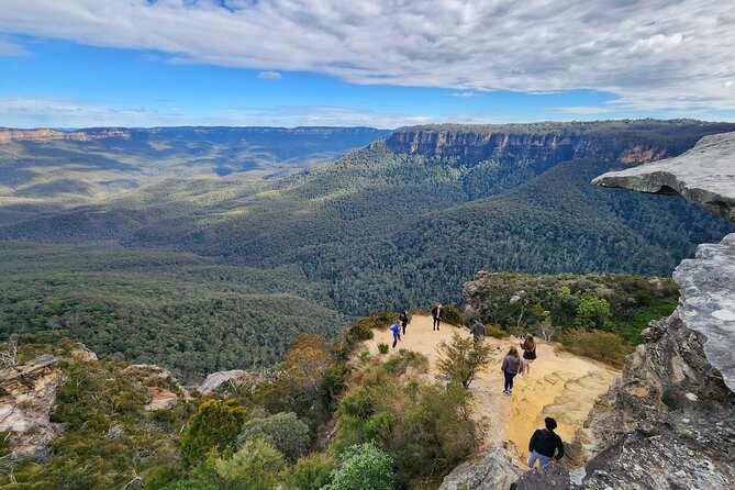 Blue Mountains Small Group Tour with Waterfall Walk & Fresh Lunch - Wentworth Falls waterfall walk: the steps reality check