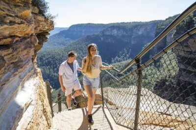 Blue Mountains Sunset Nature-based & Waterfall Tour from Sydney - Wentworth Falls and Jamison Valley: the hike that makes or breaks the day