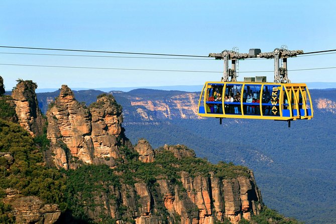 Blue Mountains Tour PRIVATE with Wildlife Park and River Cruise - Echo Point: the Three Sisters moment you plan your day around