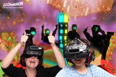 Entermission Sydney 60min Virtual Reality Escape Rooms - The VR room itself: puzzles, avatars, and controller-free hand tracking