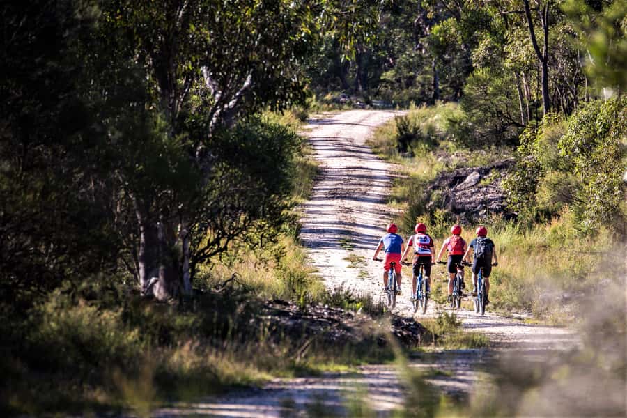 From Blue Mountains: Mountain e-Bike Ride, HANGING ROCK - Hanging Rock: Raw Cliffs, No Fences, and the Best Part of the Day