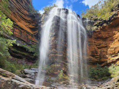 From Sydney: Blue Mountains Tour with Waterfall Walk & Lunch - Wentworth Falls: the 90-minute waterfall walk (and the steep optional descent)