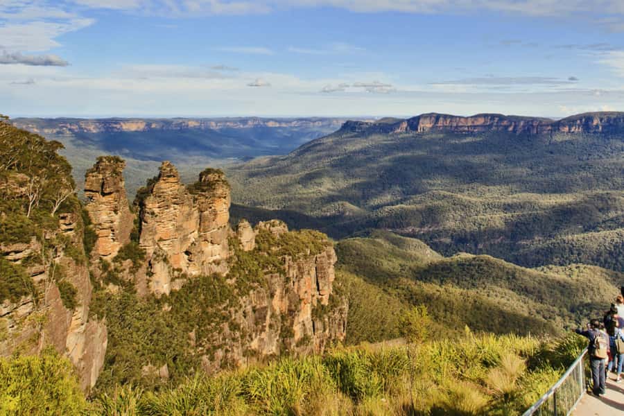 From Sydney: Full Day Blue Mountains Tour in a small group - Wentworth Falls walk and why the one-hour window works