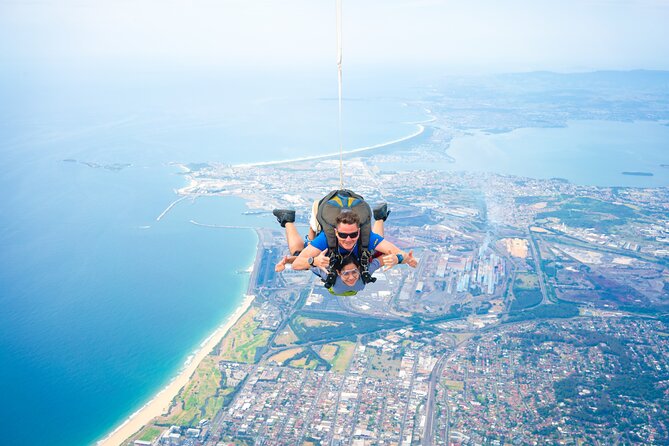 From Sydney: Tandem Skydive Experience over Wollongong Beach - The Flight Up, the Views, Then the Harness-Linked Moment