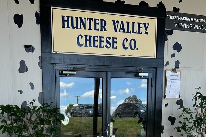 HUNTER VALLEY CHEESEBOARD TASTING - select your favourite cheeses - Watching Cheese Makers Through the Factory Windows