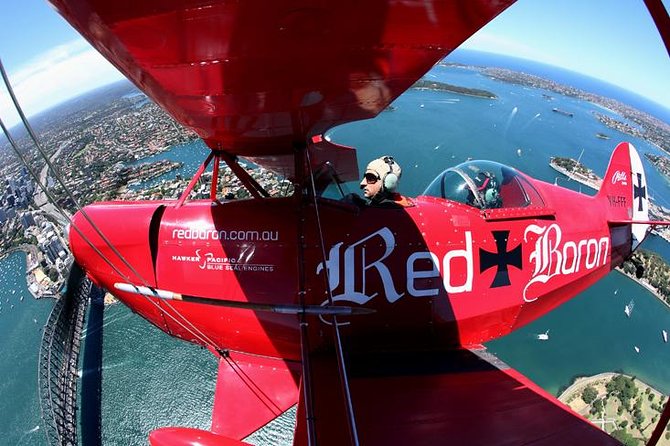 Intense Aerobatic Experience in the Open Canopy Red Baron Pitts Special - Price and value: what you’re paying for in this Sydney aerobatics flight