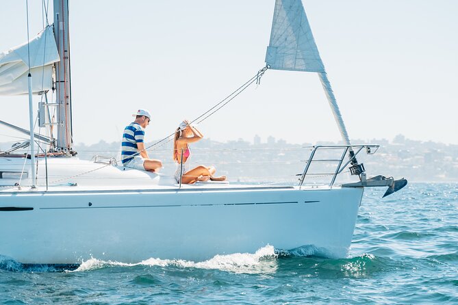 Learn to Sail on Sydney Harbour: Australian Sailing Start Crewing - Sailing Near the Harbour Bridge and Learning the Traffic Rules