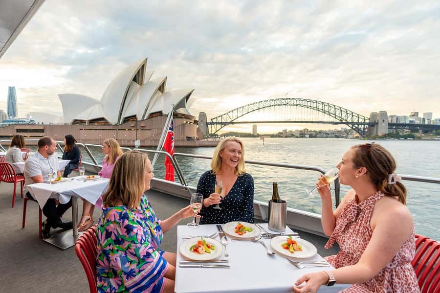 Luxury Catamaran Lunch Cruise with Deluxe Buffet - Sydney Harbour in 90 minutes: Bridge, Opera House, and the sights from the water