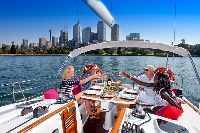 Luxury Sailing Cruise on Sydney Harbour with Lunch - Sydney Heads and the Pacific view: where the Harbour opens up
