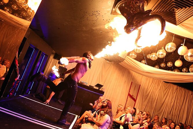 Magic Men Cabaret Show - Seating and comfort at the mid-to-back section: who will love it, and who should check first