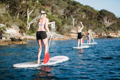 Manly Stand Up Paddle Board Hire - The 2-hour plan: moored yachts to four beach stops