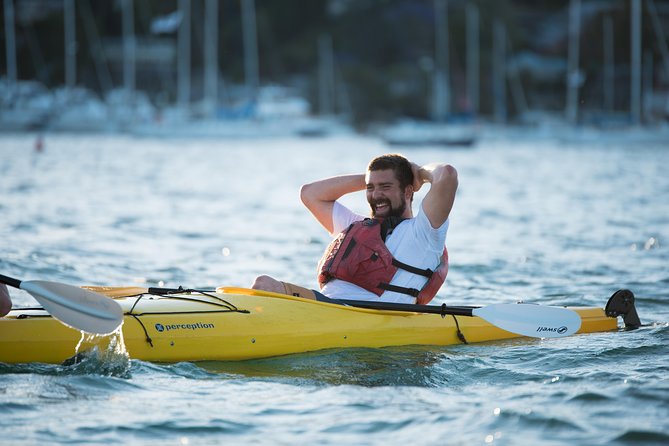 Pittwater Discovery Kayaking Tour - The Small Beach Stop and the Lovett Bay Waterfall Walk