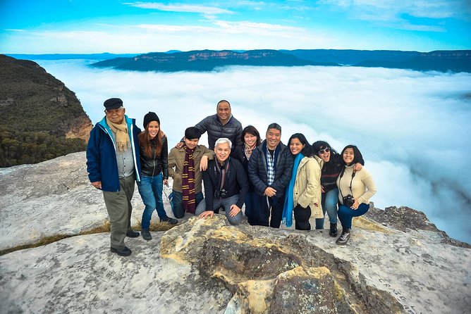 Private Blue Mountains and Winery Day-Trip from Sydney - Wentworth Falls and the valley-view payoff