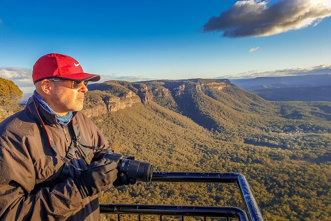 PRIVATE Blue Mountains Wilderness & Wildlife Late Start Tour - Katoomba dinner and the short walk at Evans Lookout