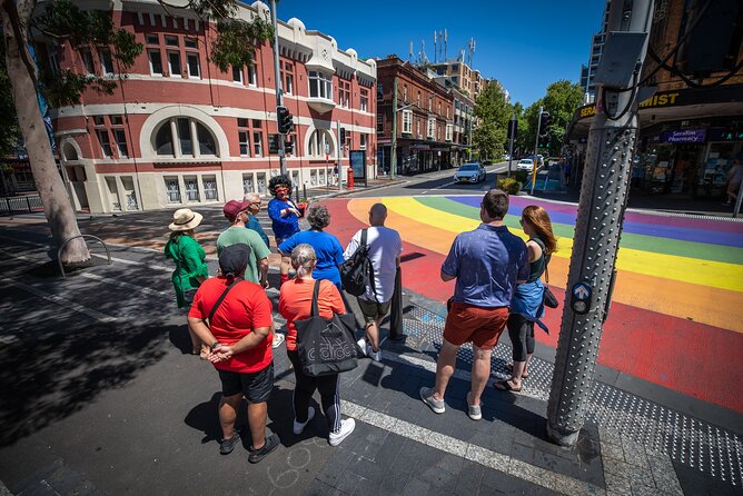 Private Drag Queen Walking Tour through Sydney's LGBT District - Mardi Gras offices: where activism meets street culture