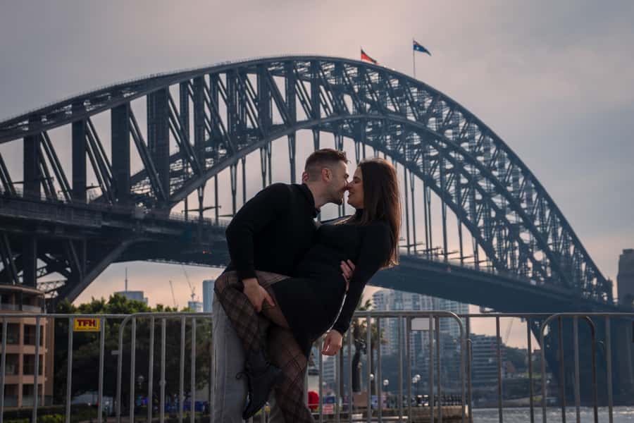 Professional photoshoot at The Rocks in Sydney - Where You Meet and How This Photoshoot Runs in The Rocks