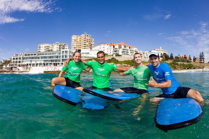 Surfing Lessons on Sydney's Bondi Beach - Group size and instructor attention at Lets Go Surfing