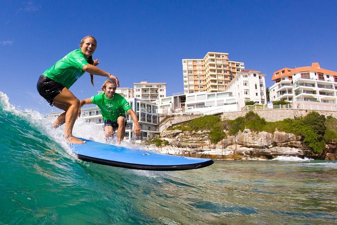 Surfing Lessons on Sydney's Bondi Beach - Stop 1: what happens at Lets Go Surfing before you hit the water