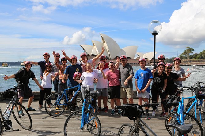 Sydney Bike Tours - Meeting at The Rocks: Bikes, Helmets, Storage, and a Small Group