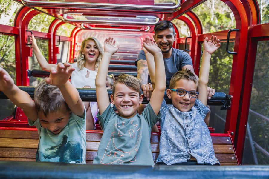 Sydney: Blue Mountains, Scenic World, Zoo & Lincoln's Rock - Scenic World in Katoomba: The Rides That Turn Views Into Action