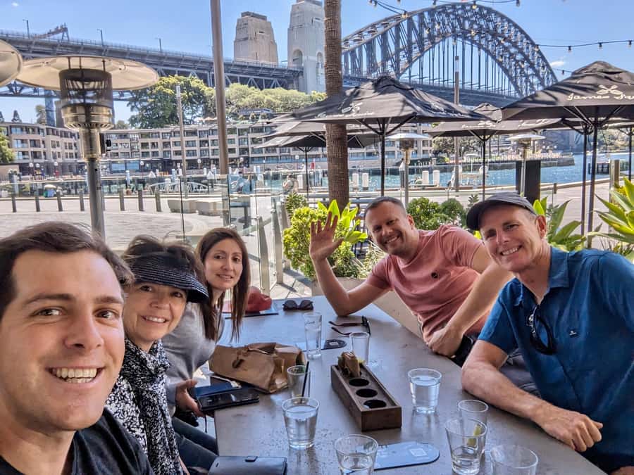 Sydney: City & The Rocks 3.5-Hour Walking Tour with a Drink - Hyde Park, the Cenotaph, and Angel Place: pauses for photos and reflection