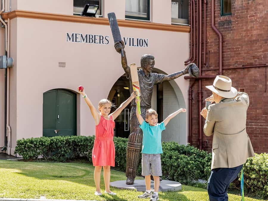 Sydney Cricket Ground (SCG) and Museum Walking Tour - Entering SCG at Gate A in Moore Park