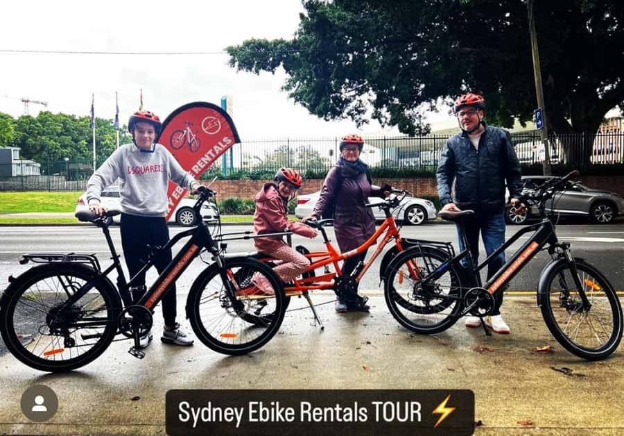 Sydney: Electric Bike Rental & Wheel Explorer Audio Guide - Opera House forecourt, plus the botanic high points