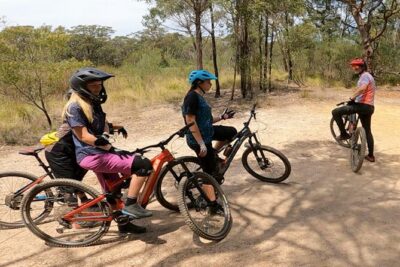 Sydney Electric Mountain Bike Guided Tour - How the guide tailors your route from green trails to steep descents