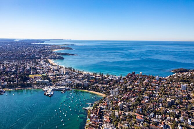 Sydney Grand Tour by Helicopter - Northern beaches: Curl Curl and the Manly area views that feel close enough to touch