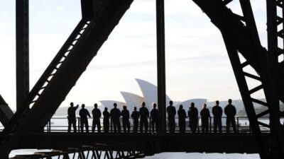 Sydney: Guided Daytime Summit Climb of Sydney Harbour Bridge - The 3 Cumberland Street meet-up: check-in and getting ready to climb