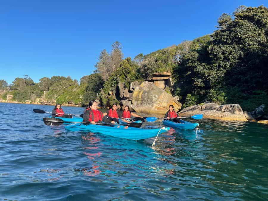 Sydney: Guided Kayak Tour of Manly Cove Beaches - Swimming option and water confidence: plan for it honestly