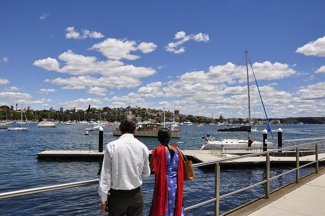 Sydney Guided Sightseeing Bus Tour - Woolloomooloo Finger Wharf and the quick hits along the harbour