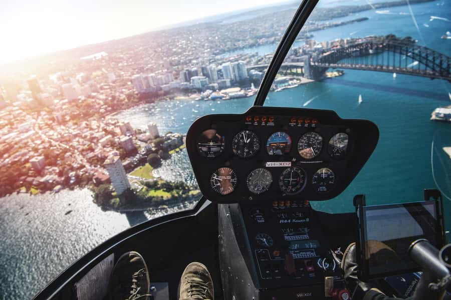 Sydney Harbour: 20 Minute Private Helicopter Flight for 2 - The Main Event: What 20 Minutes Looks Like From the Air