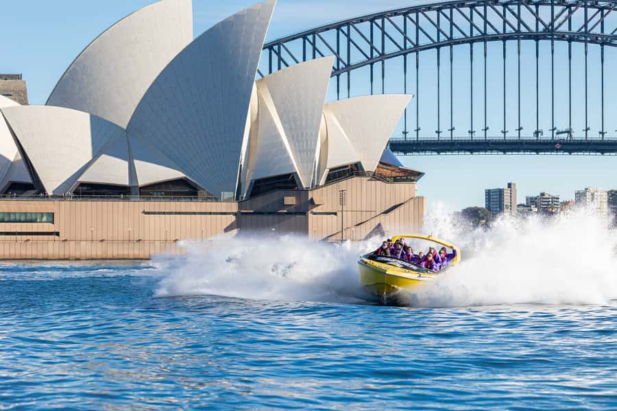 Sydney Harbour: 45-Minute Extreme Adrenaline Rush Ride - Music, Skippers, and the Fun Factor (Yes, Even During the Chaos)