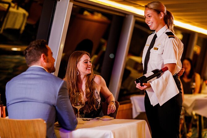 Sydney Harbour Gourmet Gold Dinner Cruise from Circular Quay - Gold degustation dinner and Penfolds wines: how the value works