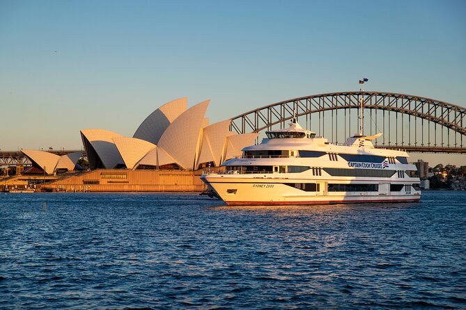 Sydney Harbour Gourmet Gold Dinner Cruise from Circular Quay - The route past the Opera House and Harbour Bridge: what to watch for