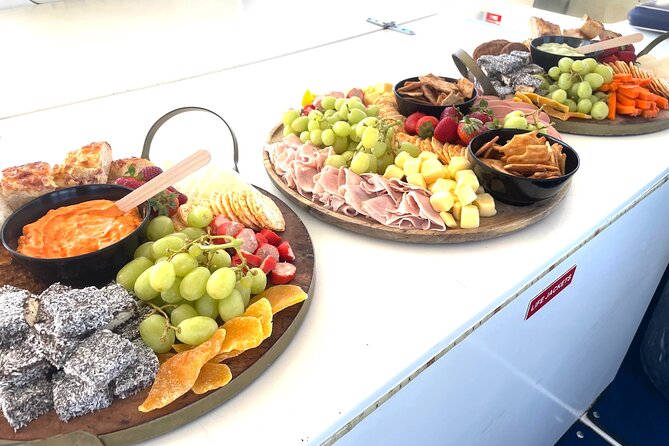 Sydney: Harbour Highlights & Aussie Bites Catamaran Cruise - Aussie Bites Grazing Platter: Snack Without the Heavy Lunch